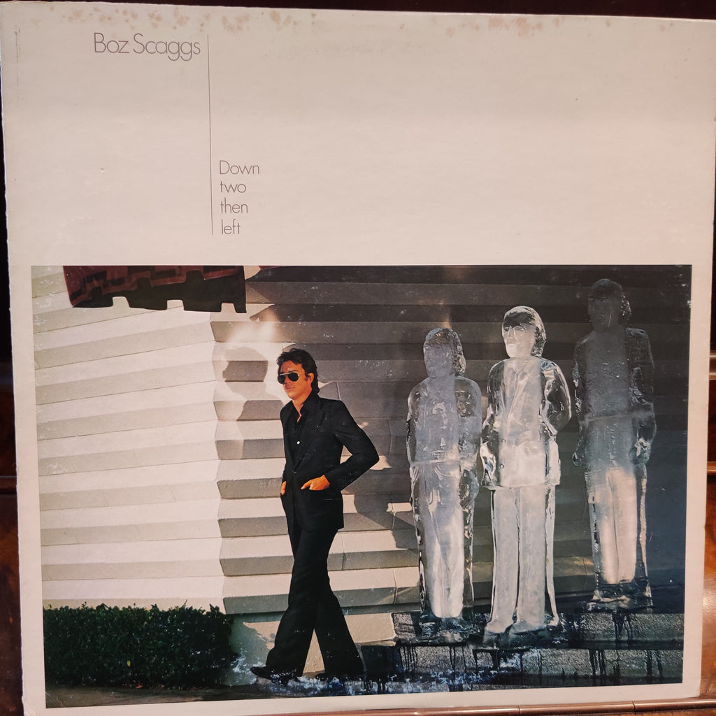 Boz Scaggs Down Two Then Left Used Vinyl Vg Trc The Revolver Club