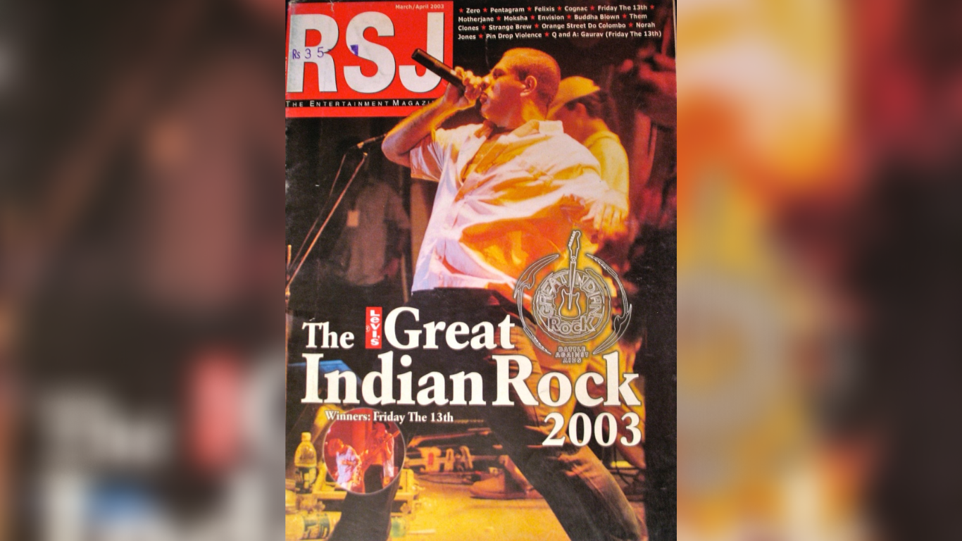 Rock Street Journal The Great Indian Rock Magazine Cover