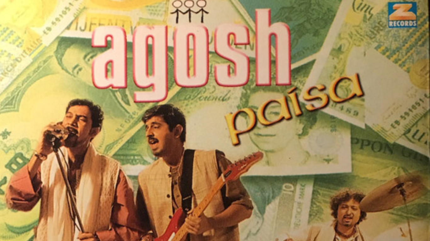 Agosh India's first pop-punk band poster