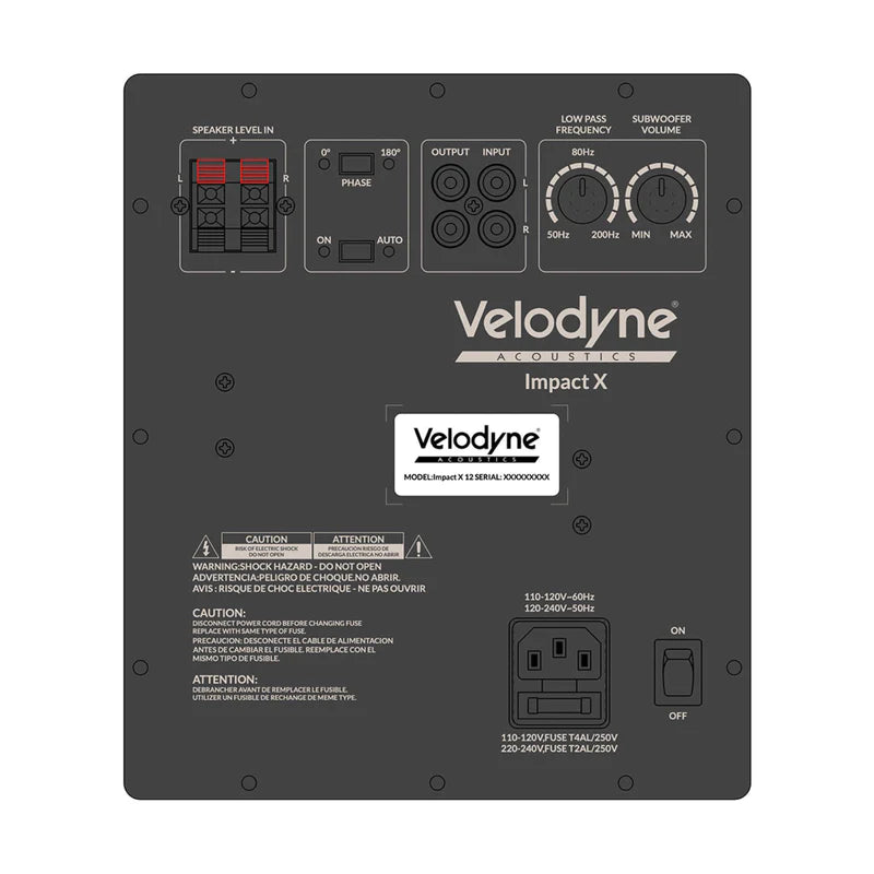 Velodyne Impact X 12