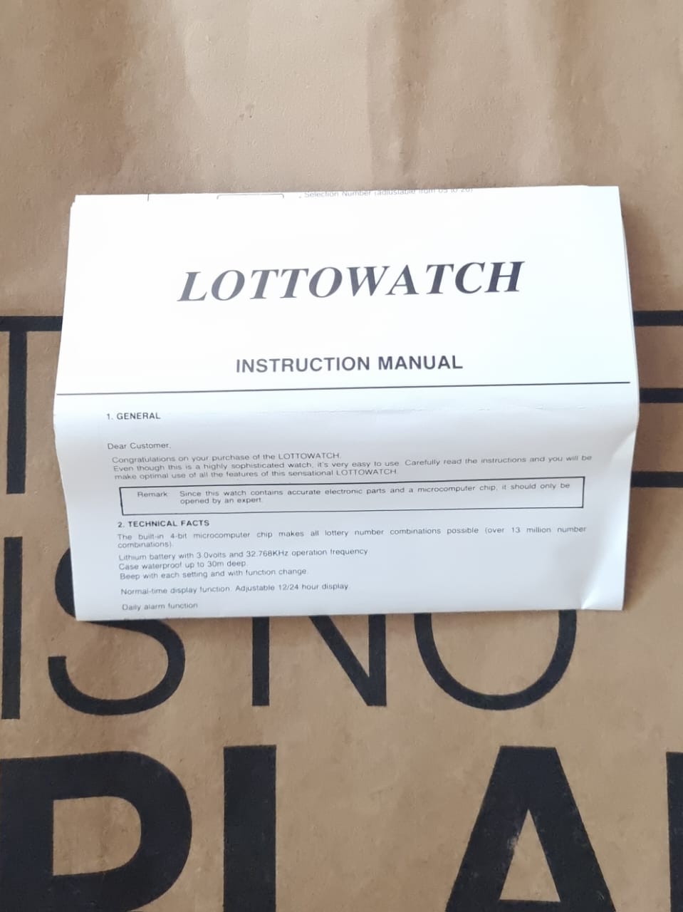 LOTTOWATCH (Frend) (01690)