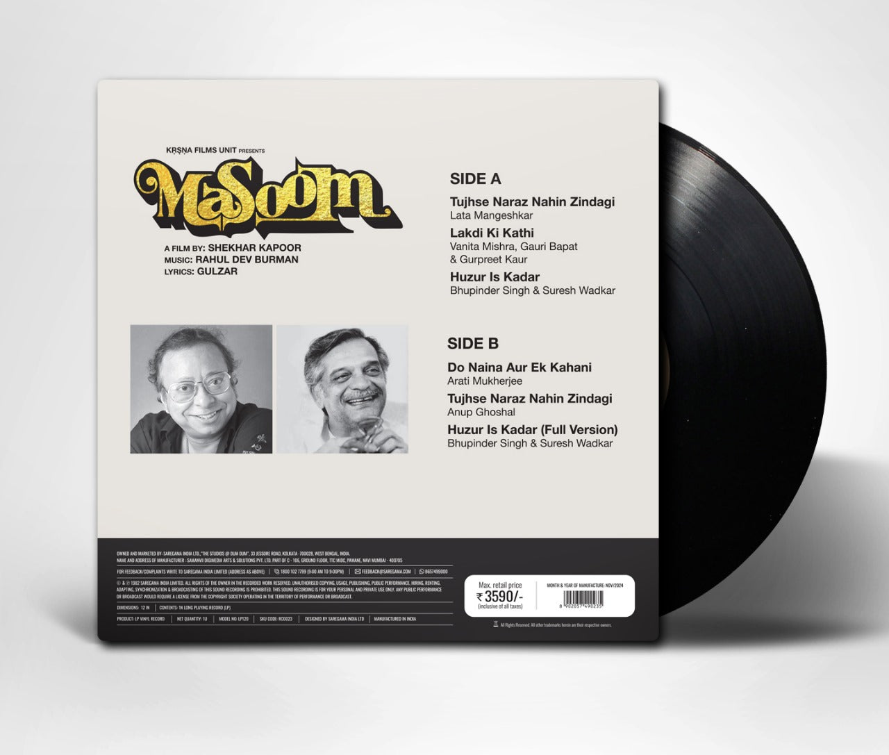 R.D Burman - Masoom (Pre Order)