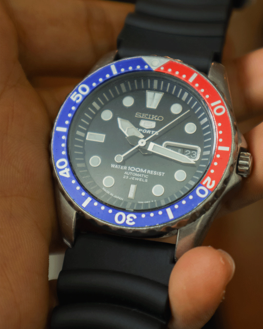 Seiko 5 Pepsi Bezel