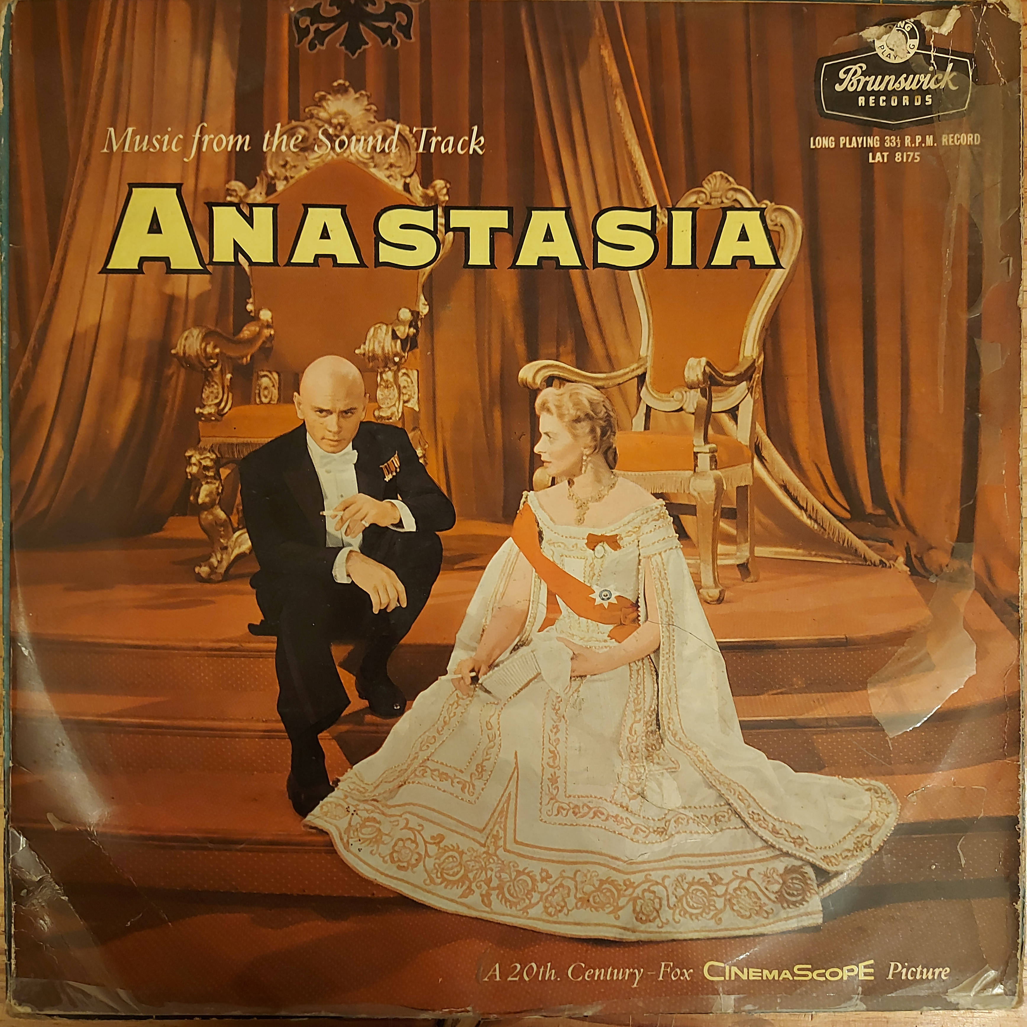 Alfred Newman – Anastasia (Used Vinyl - VG) | The Revolver Club