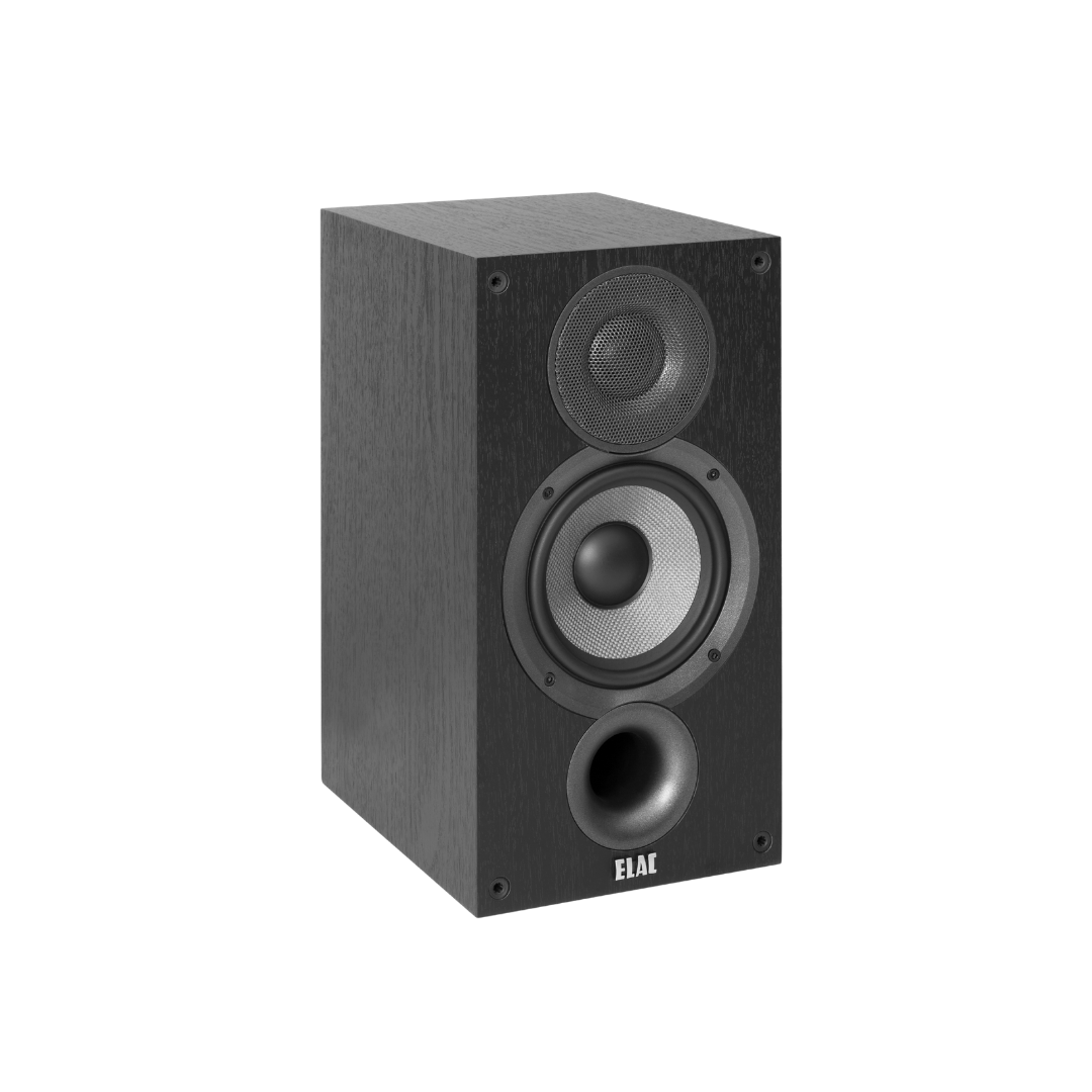 ELAC Debut B5.2 Bookshelf Speakers [Black Brushed] [Amp Needed]