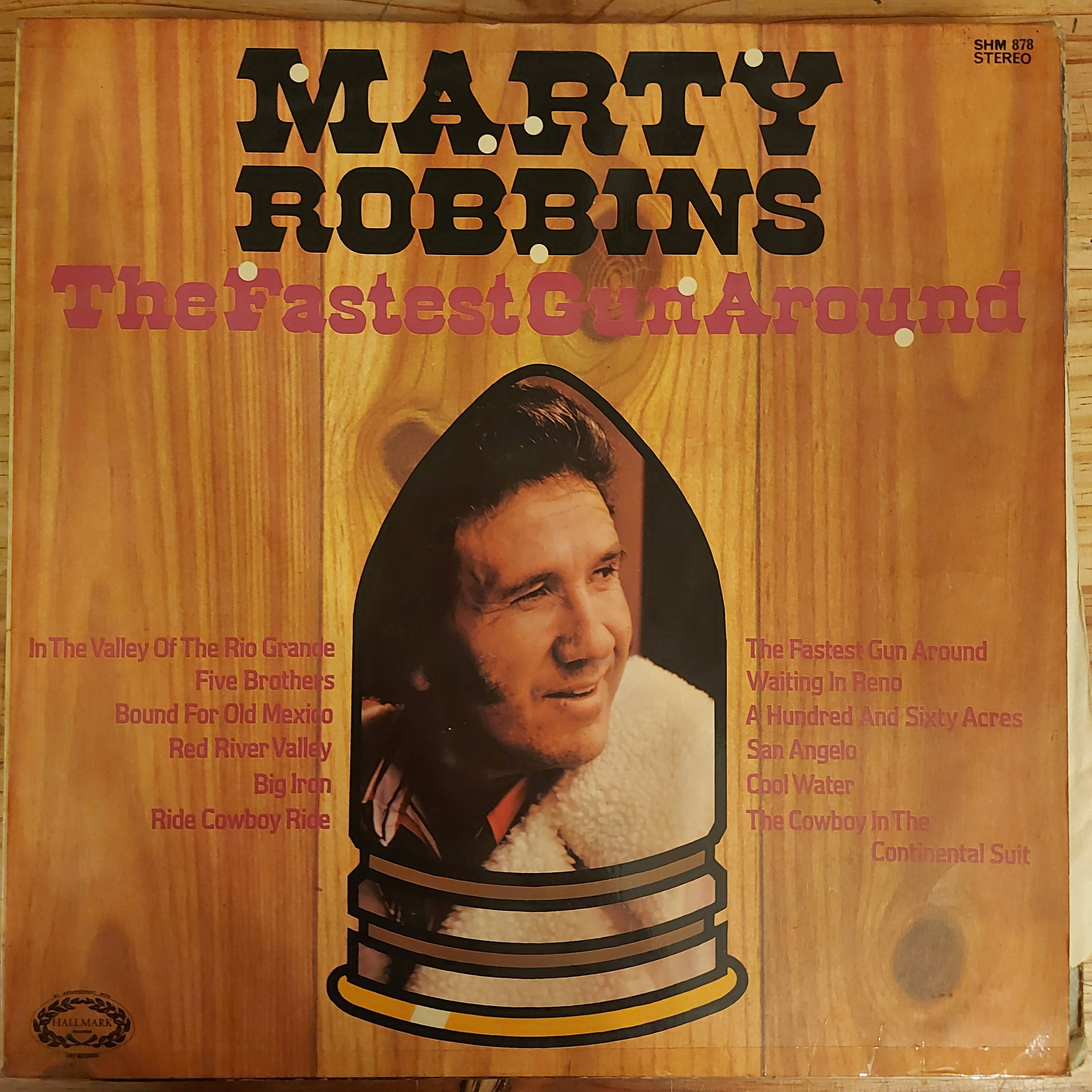 Marty Robbins – The Fastest Gun Around (Used Vinyl - G)