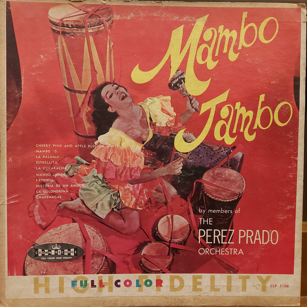 Members Of The Perez Prado Orchestra, Bobby Gil – Mambo Jambo (Used Vinyl - G)